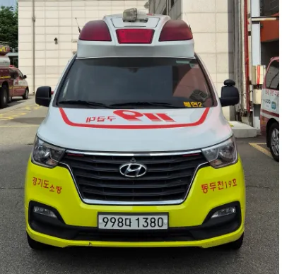 현대 중형승합 성우그랜드스타렉스소방특수구급차(4WD) 2497cc 사진 1