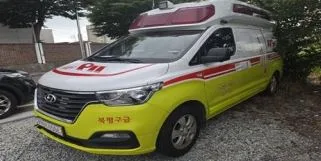 현대 중형차 오텍그랜드스타렉스 특수구급차 2497cc 사진 1
