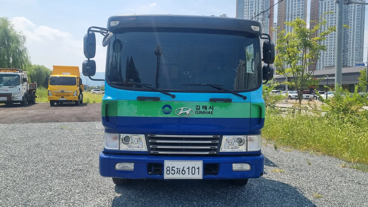 현대 대형화물 메가트럭CNG암롤 6798cc 사진 1