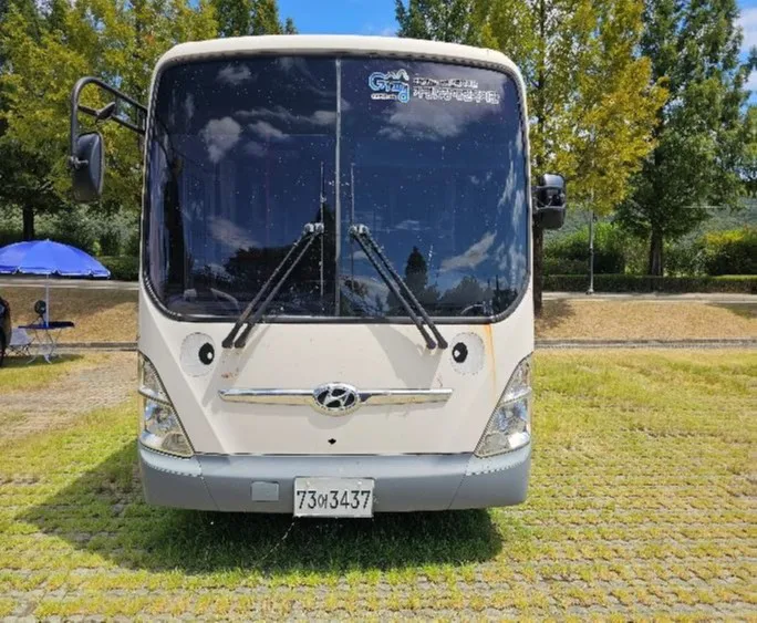 현대 대형차 뉴슈퍼에어로시티 장애인차 9960cc 사진 1