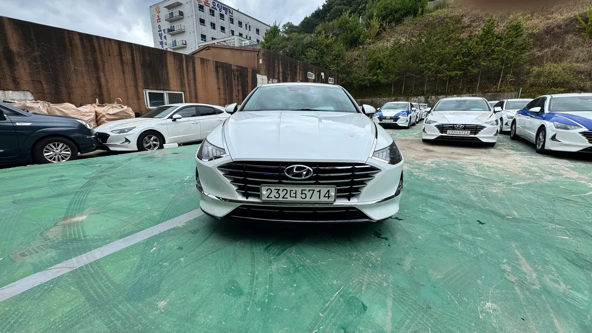 불용 순찰차 쏘나타DN8 2019년 232더**** 129,346KM 사진 1