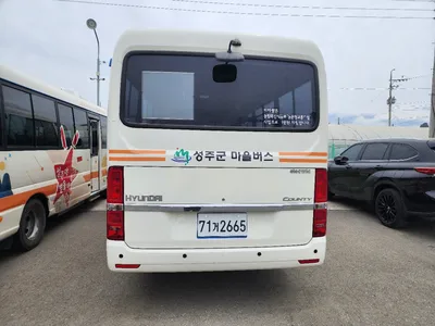 현대자동차 중형 승합 카운티 일렉트릭 360cc