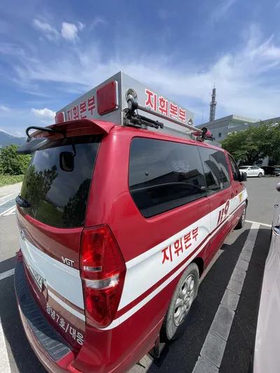 현대자동차 중형 승합 부일소방지휘차 2497cc 사진 4