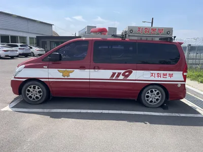 현대자동차 중형 승합 부일소방지휘차 2497cc 사진 5