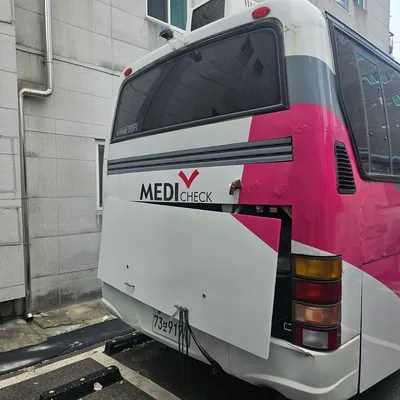 대우 일반검진버스 BH090 7640cc/2200kwh 사진 2