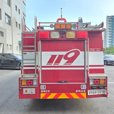 현대 대형차 에프원텍펌프소방차 6299cc 사진 2